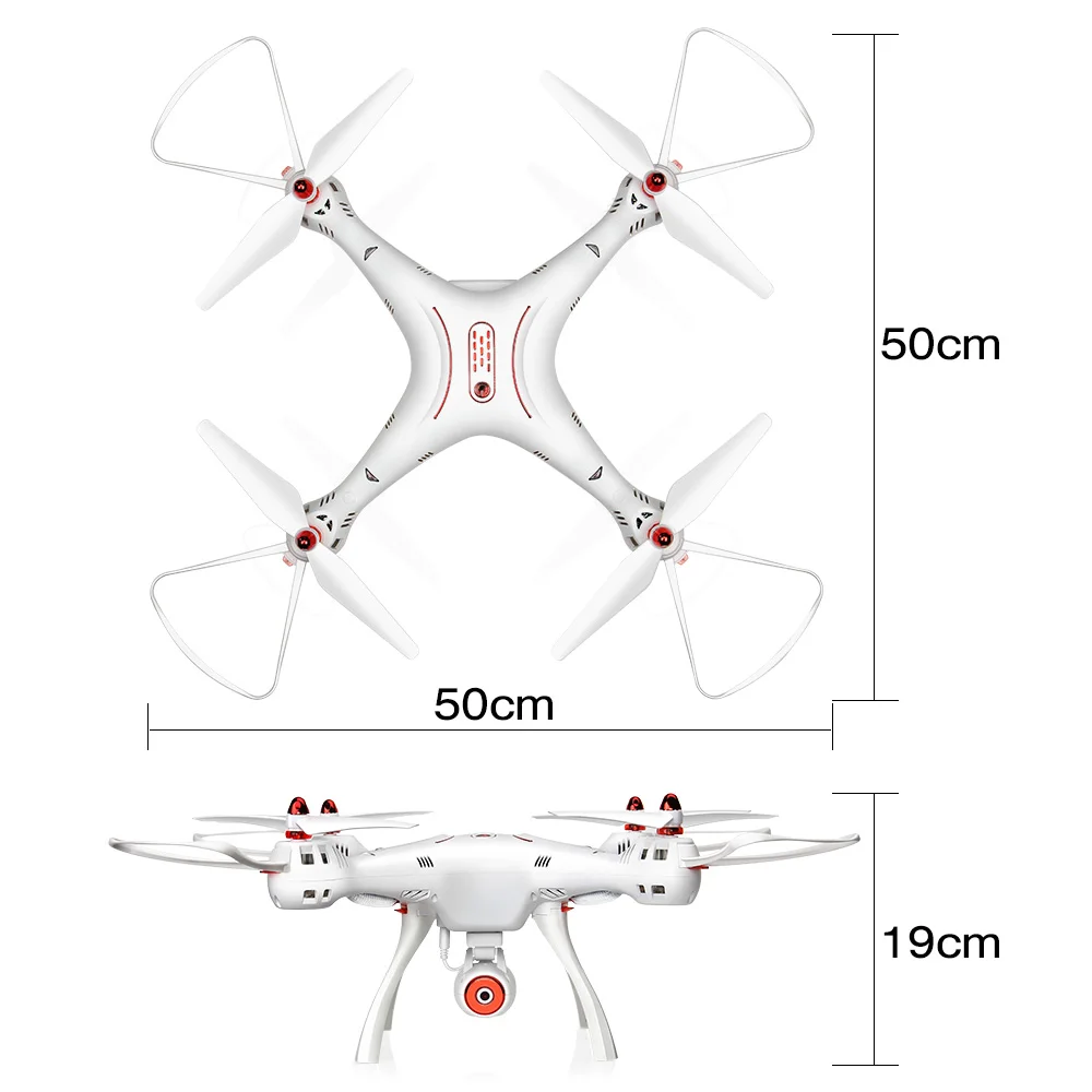 Квадрокоптер SYMA X8SW 2 4G Wi Fi FPV передача в реальном времени 4 канала 6 осей удержание