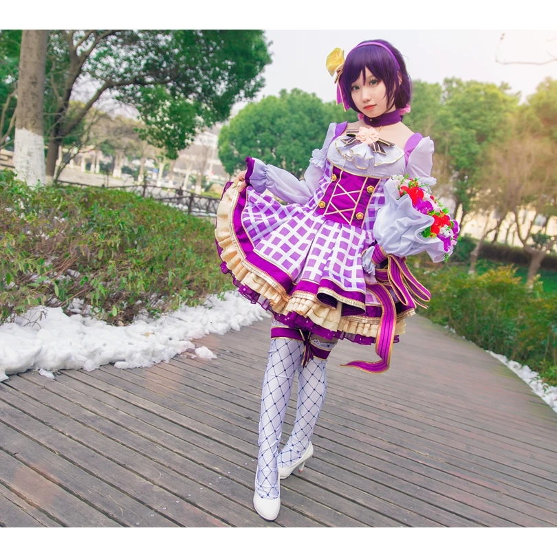 Lovelive toujou Nozomi Косплэй костюм для Костюм для Рождества и Хэллоуина