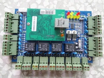 

New Four Door 4 Readers Professional TCP/IP Network Access Control Board Green Board for Door Access Control System T04