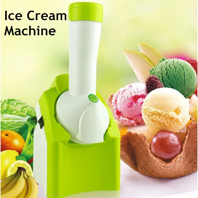  2016 New Cooking Tools Fruit Ice Cream Machine Household Soft Ice Cream Magic Fruit Ice Cream Maker Machine Kitchen Supplies 