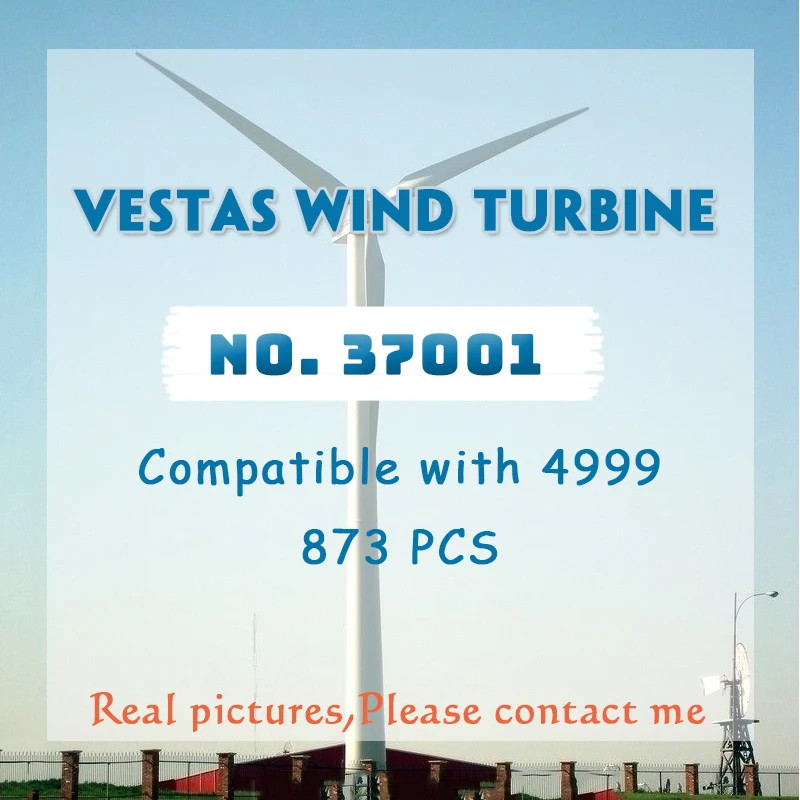 

Vestas Wind Turbine 37004 37001 Creator Expert Building Blocks with Electric Motors Power Functions Bricks LegoINGlys 10268 4999