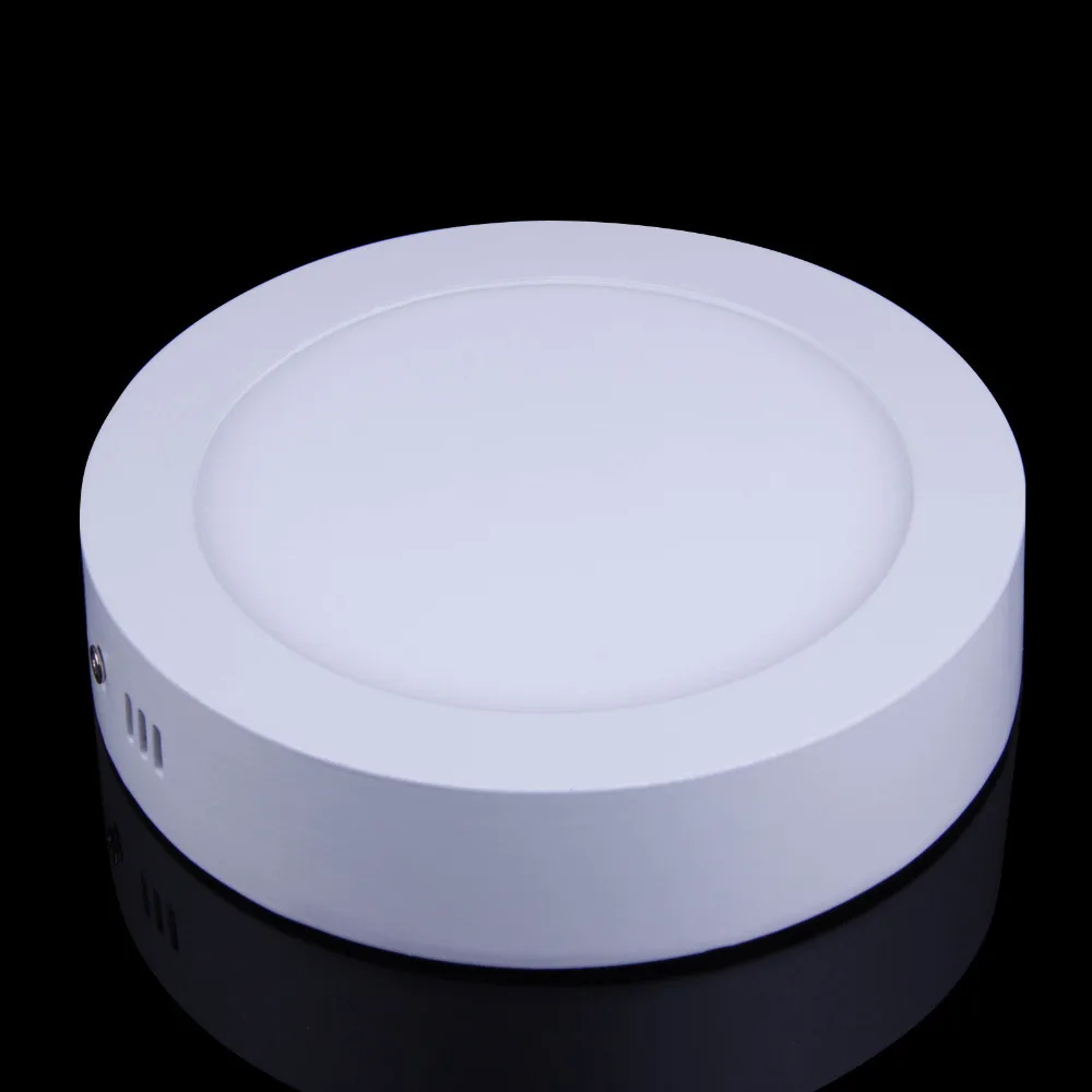 Dimmable 9W 15W 21W Square Round LED Surface Mounted Ceiling Panel