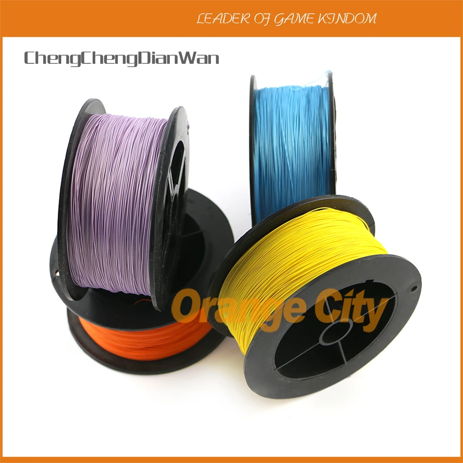 ChengChengDianWan 305 м футов провод для упаковки свинцовый шнур 30AWG луженый медный