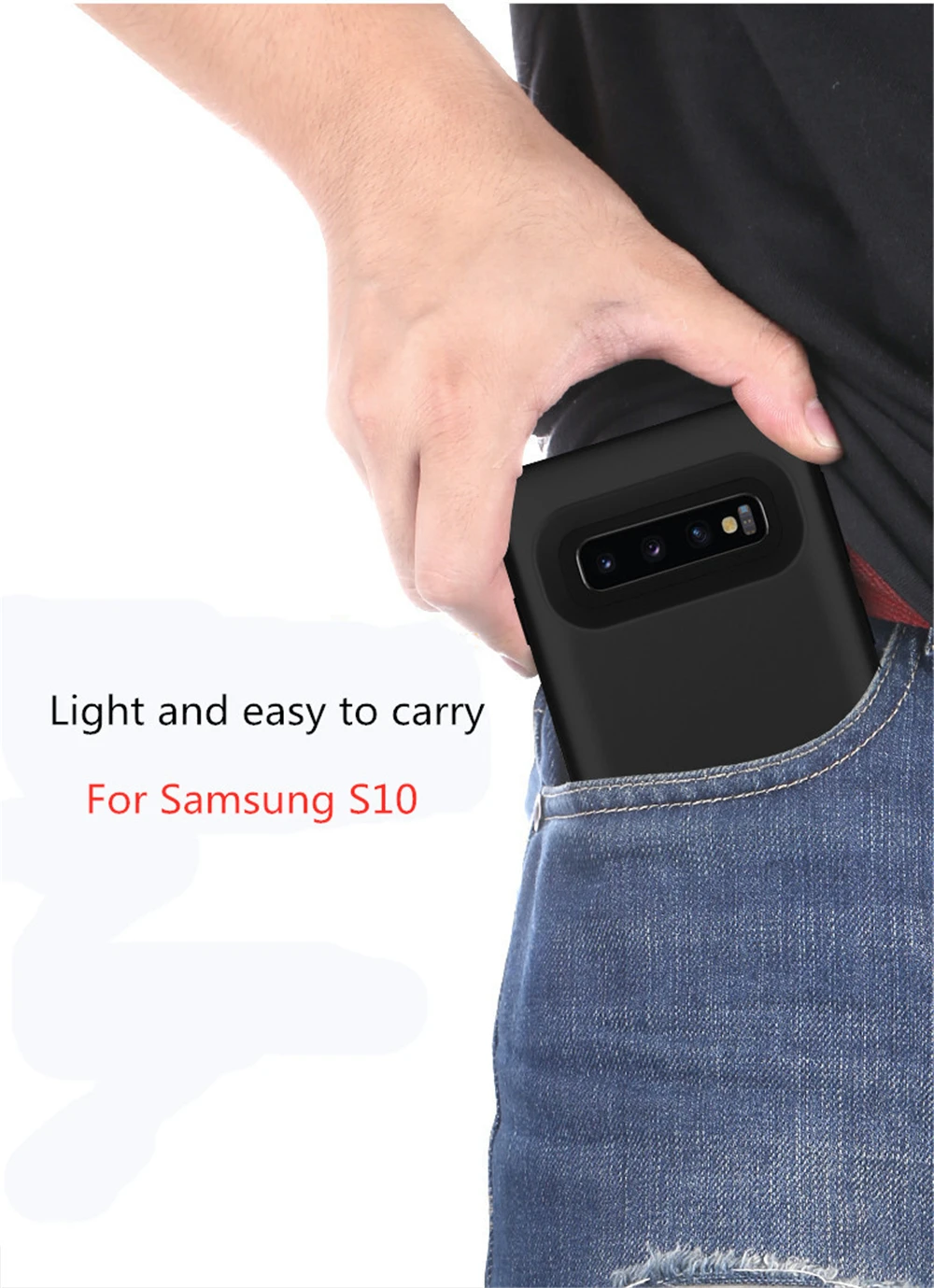 Чехол для зарядного устройства для samsung Galaxy S10 S10e, чехол для зарядного устройства для samsung S10 Plus, чехол для аккумулятора s