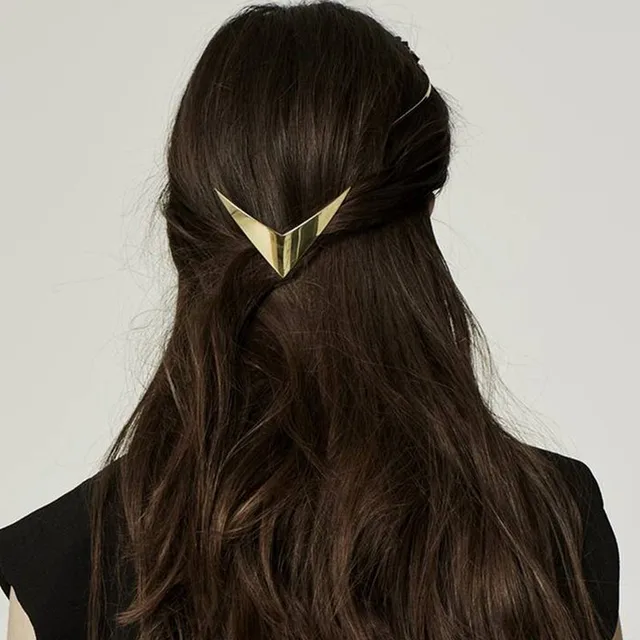 Купить модные металлические заколки для волос chimera золотые геометрические картинки