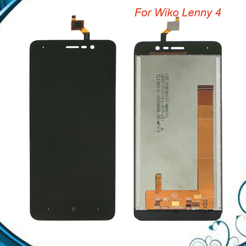 

For Wiko Lenny 4 LCD Display + Touch Screen 100% tested New Screen Digitizer Assembly 5.0inch for Wiko Lenny 4 Screen