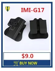 Регулируемый военный тактический страйкбол наплечный пистолет кобура чехол пистолет кобура для Glock 17 19 22 23 31 32