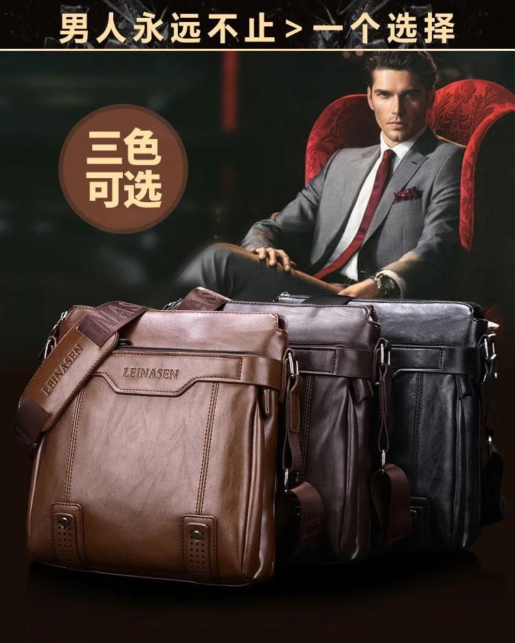 de Ombro e Bolsa de Negócios Masculino