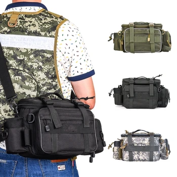 

Outdoor Sports Fishing Bag Large Capacity Multifunctional Bag Waist Pack Lures Fishing Tackle Gear Bags