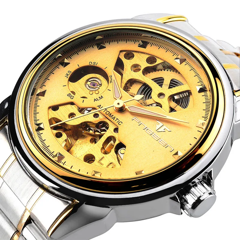 Prix pour 2017 Nouveau automatique Mécanique Montre De Mode De Luxe Marque Hommes Or Creux Montres Hommes squelette Montre-Bracelet relogio masculino Prix pour 2017 Nouveau automatique Mécanique Montre De Mode De Luxe Marque Hommes Or Creux Montres Hommes squelette Montre-Bracelet relogio masculino