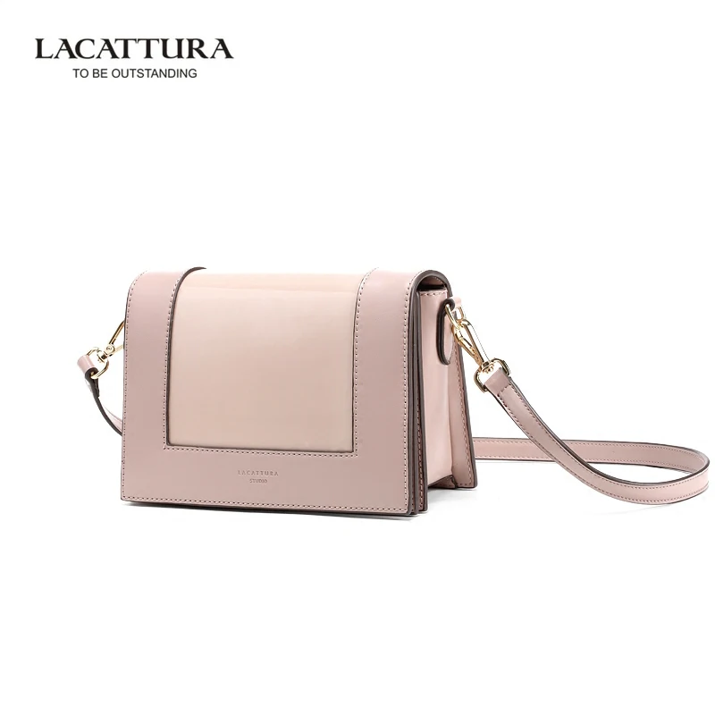

A1392 LACATTURA Summer Small Square Bag Crossbody for Women Shoulder Messenger Bags Ladies Bag sac a main bandouliere femme