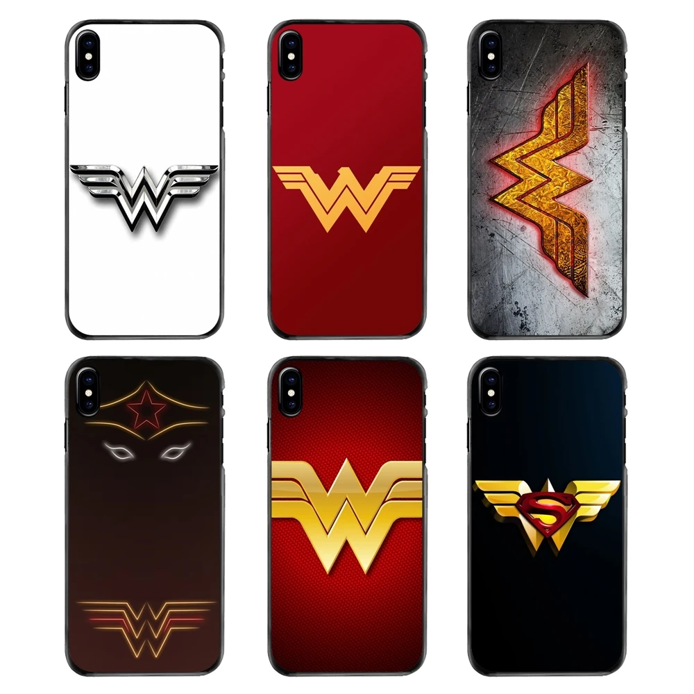 For iPhone 4 4S 5 5S 5C SE 6 6S 7 8 Plus X XR XS Max iPod Touch Wonder woman clothing color Accessories Phone Shell Cover |