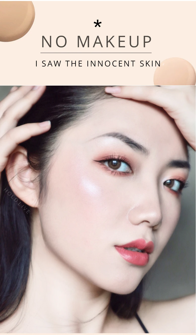 HOLD LIVE 2 цвета натуральный BB крем макияж идеальное покрытие консилер контроль масла жидкая косметика/основа Увлажняющая корейская косметика