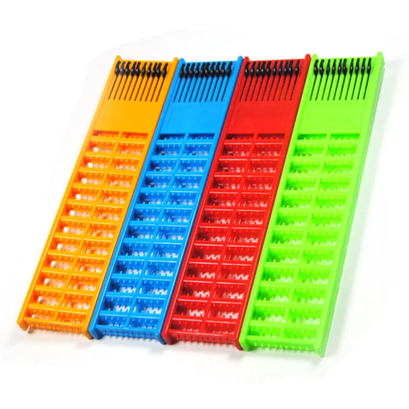 [1 pieces] Double Faces Plastic Fishing Rig Leader Winder Board Fishing