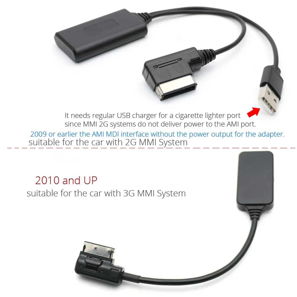 Bluetooth модуль AtoCoto AMI MDI MMI с интерфейсом AUX приемник Кабельный адаптер для Audi VW радио