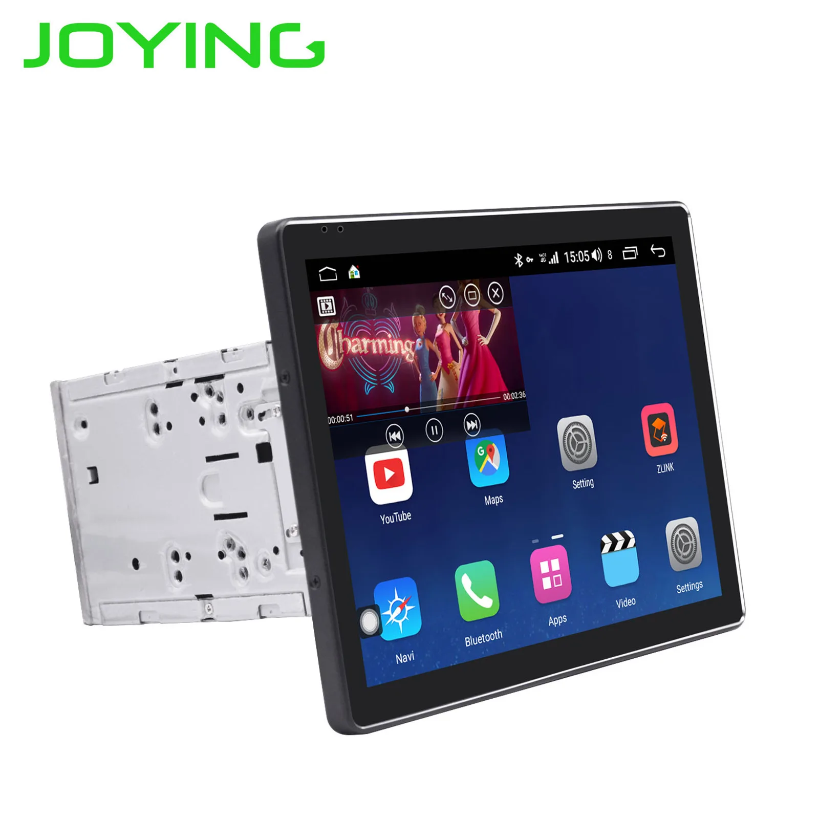 Perfect 4GB+64G autoradio with Tesla style screen IPS 9.7" Double Din Android 8.1 Car Stereo Radio head unit GPS player support Carplay 5