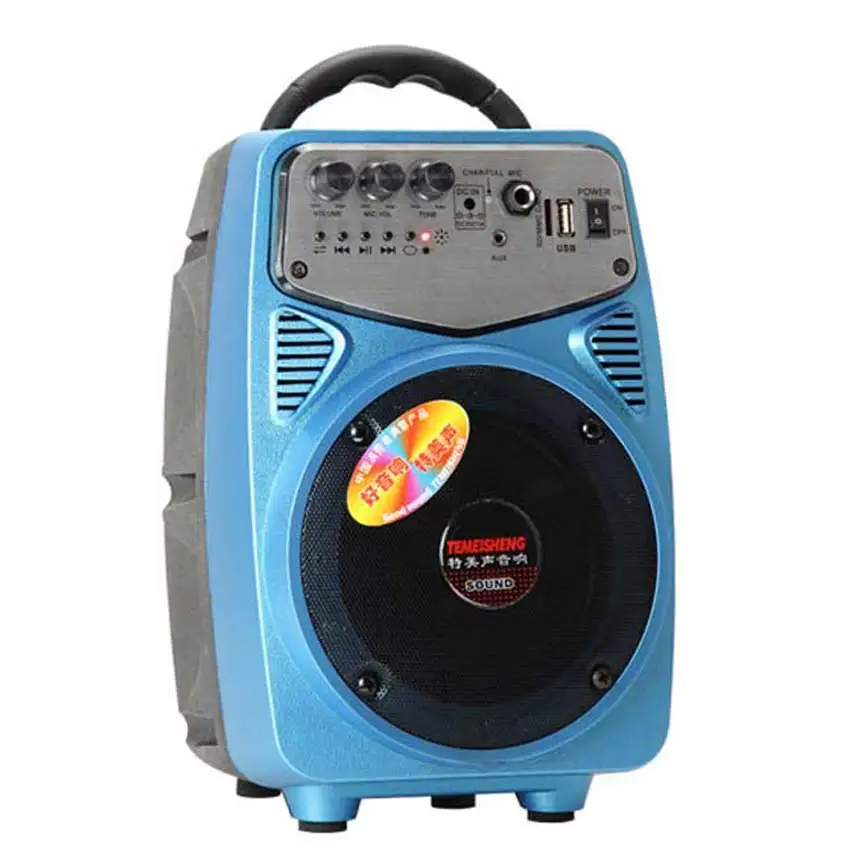  TEMEISHENG 20W Portable High Power Wireless Bluetooth Speaker Support TF Card USB Disk Playback AUX