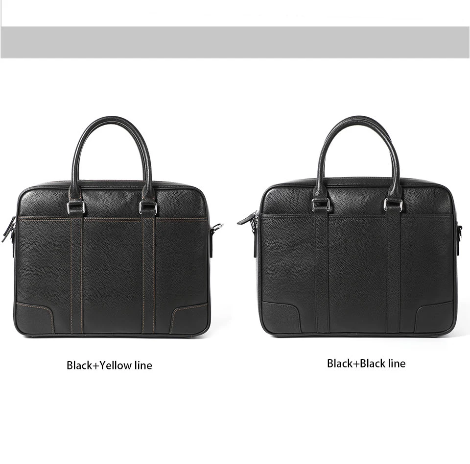men's briefcase bag genuine leather (5)