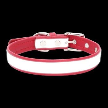 

Pet Dog Adjustable Reflective Collar Walking Outdoors Security Necklace For Small Medium Large Puppy 20~46cm New
