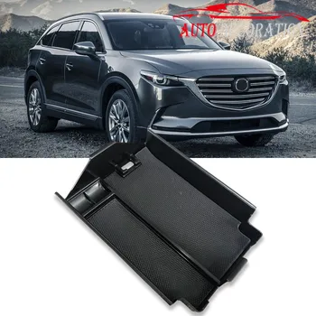

Car styling Interior Armrest Storage Box Decoration Auto Accessories Glove Case 1set For Mazda CX-9 CX9 2016 2017 2018