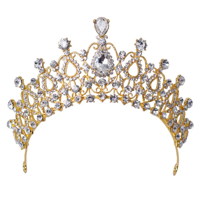 Tiara de Boda Real Corona princesa desfile diadema diamantes de