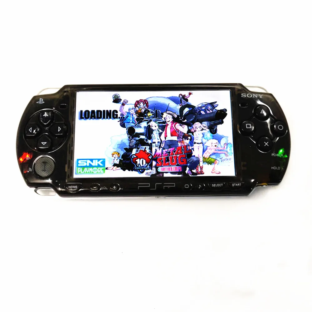

Professionally Refurbished For Sony PSP-2000 PSP 2000 Handheld System Game Console - Clear Black Console