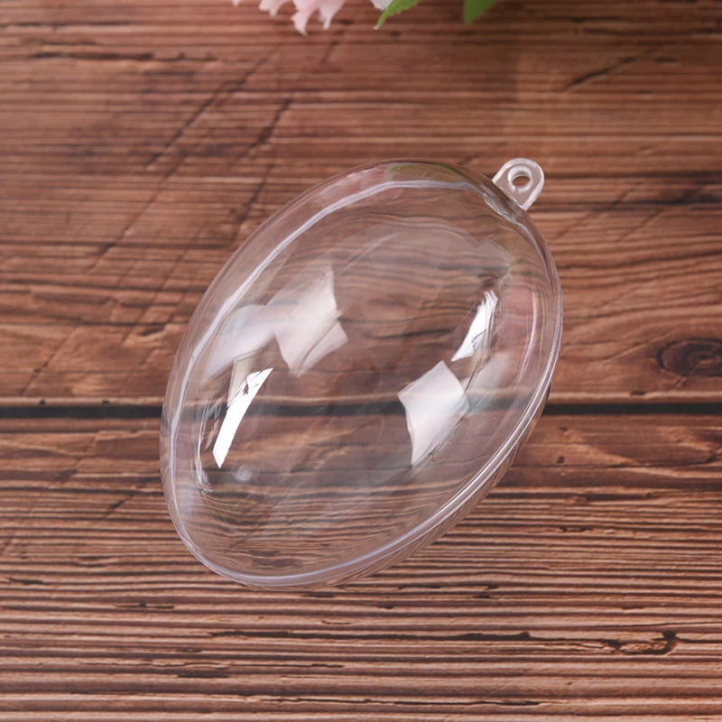 3 размера DIY Ванна бомба плесень Пластик Очистить формы многоразовые яйца Форма Крафта Home Hotel декор для Рождественский подарок Ванна ухода