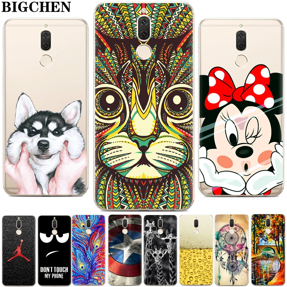 

Coque For Huawei Nova 2i Case Cover For Huawei mate 10 lite Case Soft TPU Silicon Back Cover For huawei honor 9i maimang 6 Case