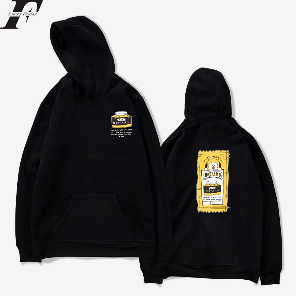

BF LUCKYFRIDAYF 2019 Love Yourself Women/Men Hoodies Sweatshirts Bangtan boys Outwear Hoodies Anime 2019 Kpop Clothes xxxxl