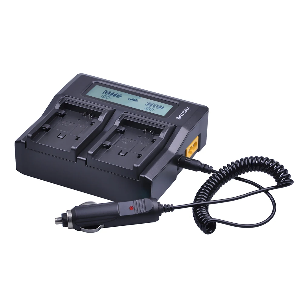 Baterias da Câmera + Rápido Duplo para Canon bp 828 Lcd Carregador Bp-820 Legria Ivis Vixia hf G30 G40 Xa20 Xa25 Xa35 2 pc 2900 Mah Bp828 - Image 6
