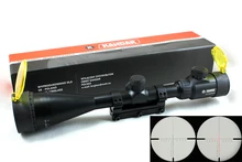 Hunting Riflescope KANDAR 4.5-14×50 AOE RED Special Cross Reticle Sniper Optic Scope Sight FOR Rifle One Piece 11mm Rail