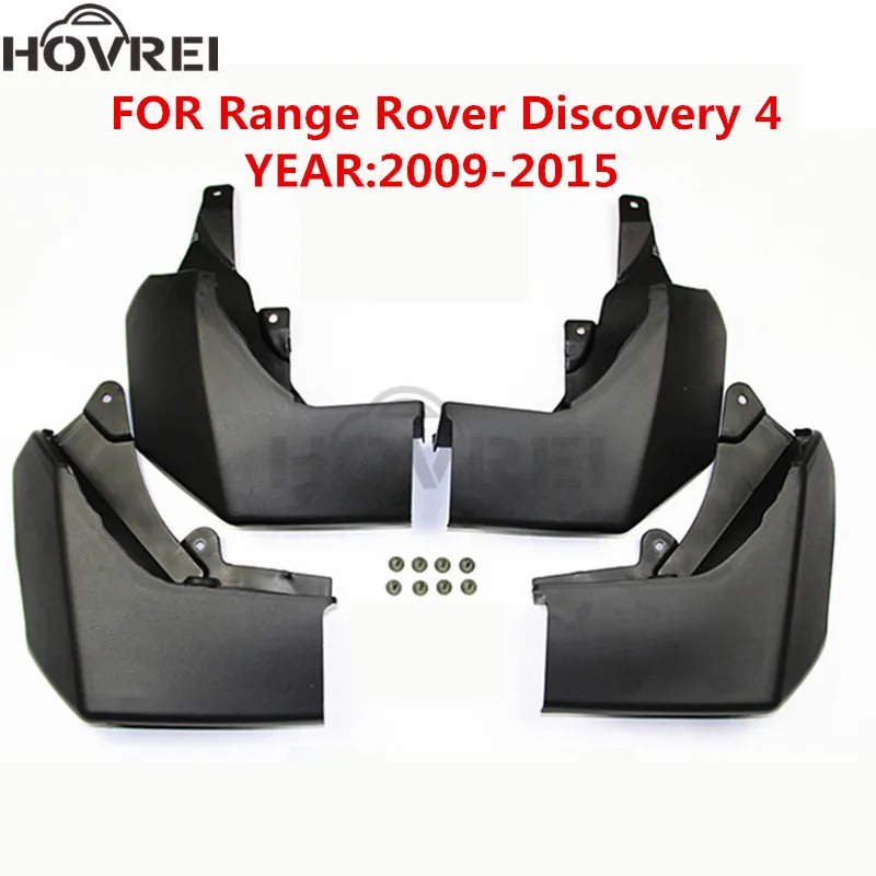 

4pcs/set car MudFlaps Mudguards For Land Rover Discovery 4 LR4 2009-2015 Mud Flaps Splash Guards Fender 2010 2011 2012 2013 2014