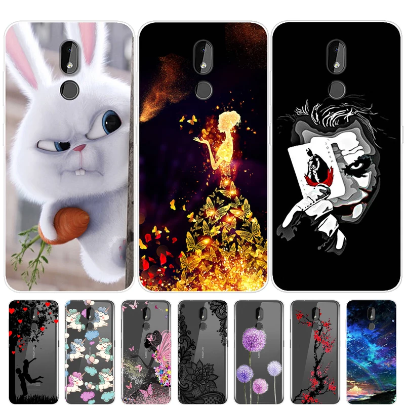 

Nokia 3.2 Case Nokia3.2 Cover Silicone Soft TPU Back Cover Phone Case Nokia 3.2 TA-1154 TA-1156 TA-1159 TA-1164 Case Protective