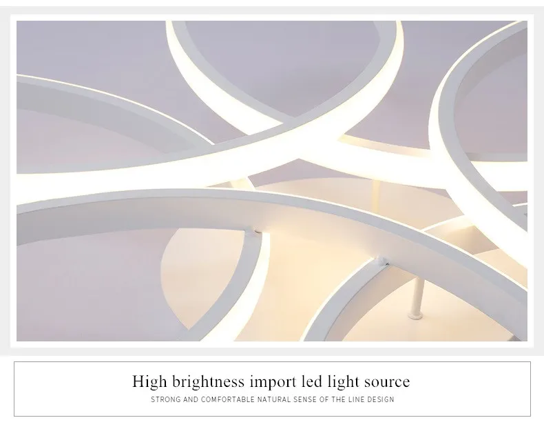 Surface Mounted Modern Ceiling Lights For Living room Kitchen Bedroom Remote Control Indoor Lighting Ceiling Lamp Fixtures 13