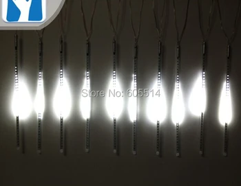 

[Seven neon]white/warm white/red/blue/yellow/green AC110-220V 10pcs/set 40W 50cm 48leds/pcs 5050led smd led meteor tube light