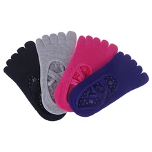 Нескользящие Пилатес танцевальные носки Йога носки низкие носки для женские носки для йоги женские вентиляционные Пилатес детские колготки