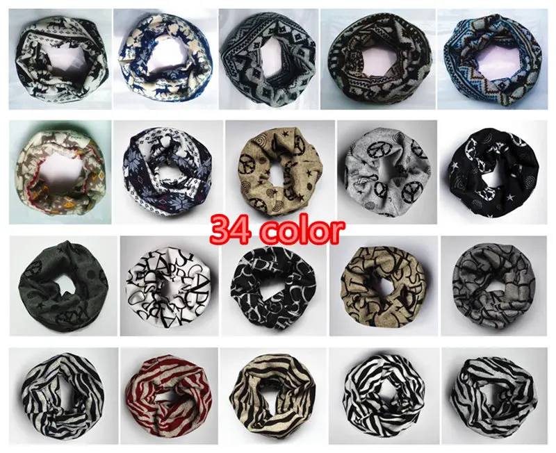 

New Fashion Children Comfortable soft cotton Scarf Loop Kids Solid Infinity Scarves Baby Accessories Free Shipping