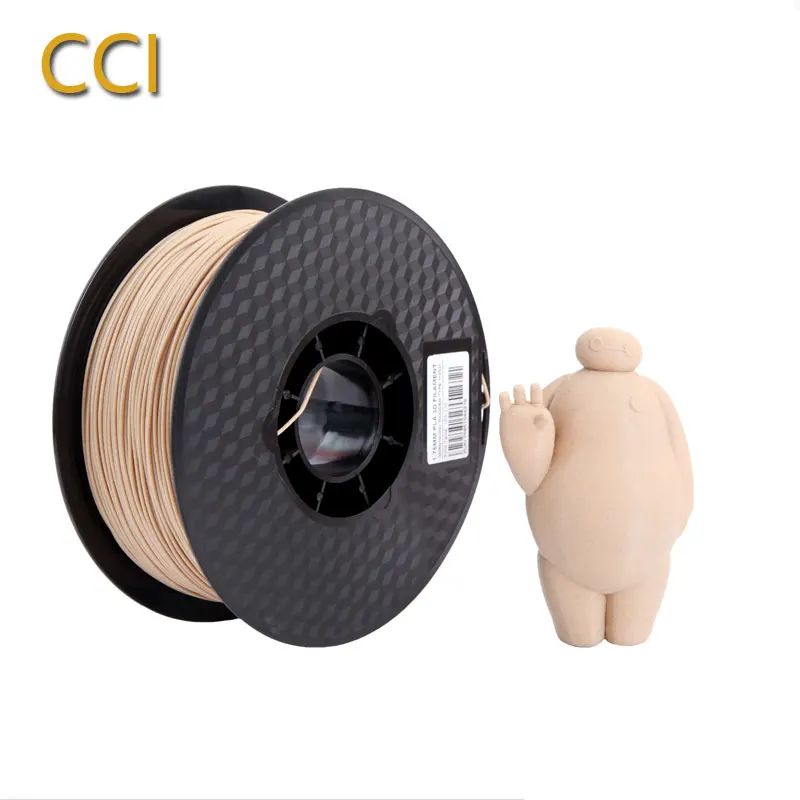 Скидка 3d принтер Филамент дерево pla 1,75 мм светильник Деревянный Цветной 3d Печатный Материал pla темное дерево 1 кг образец