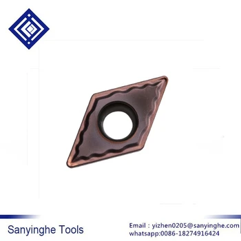 

DCMT070204-EM YBG205 turning lathe blade for turning tool for CNC machine cutter blade (10pcs)