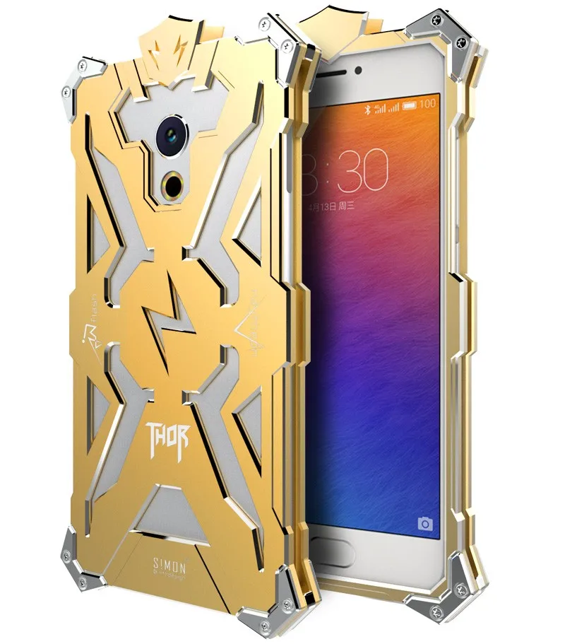 Алюминиевая броня Тор чехол для Meizu Pro 6 Pro 5 Чехол вспышка Железный человек, телефон защитная оболочка кожи сумка