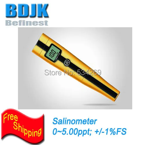 

0~5.00ppt Digital Cheap Salinity Meters with Temperature Display Waterproof Concentration Meter