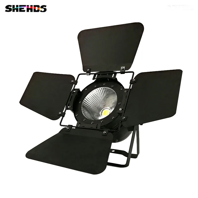 2019 Latest LED Par COB 100W With Barn Door High Power Aluminium Case
