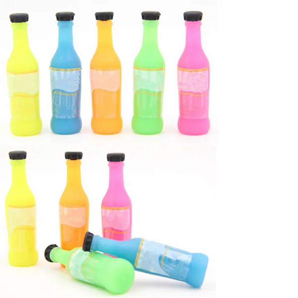 NEW ARRIVAL Random Color Bottle Drink Eraser Set Soda Drink Eraser