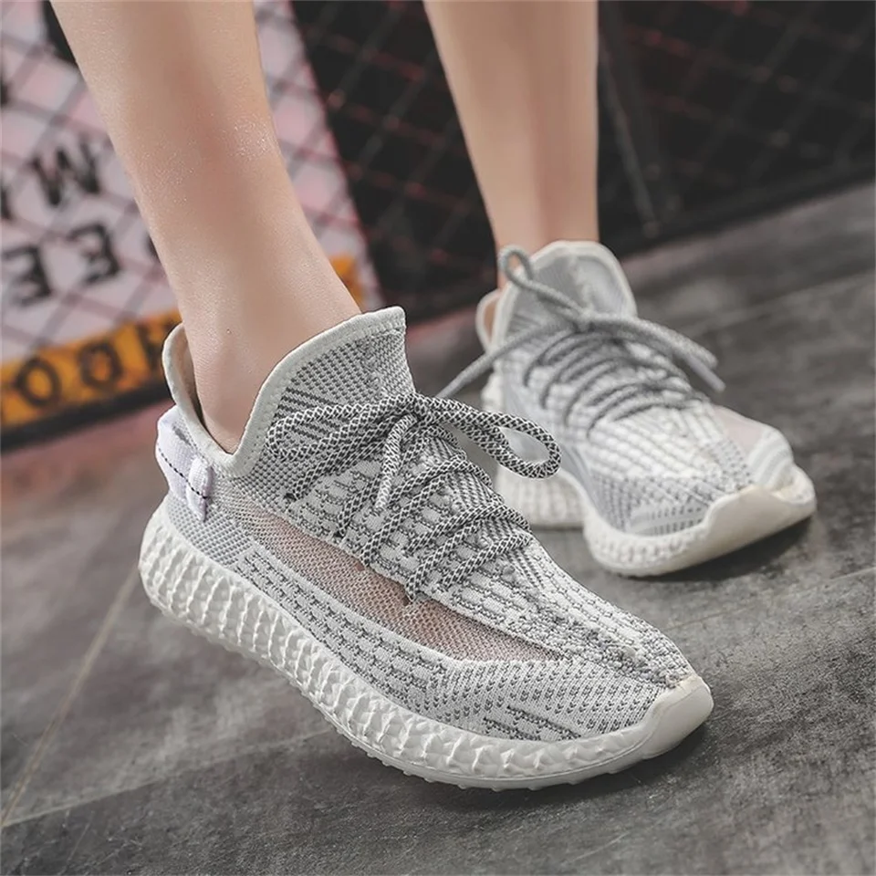 

2019 new summer autumn fashion women's shoes stretch coconut comfortable breathable lightweight sports shoes women