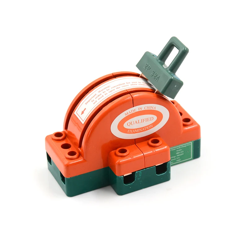 1 x Knife Switch 32A 2 Pole Double Throw DPDT Bidirectional Knife