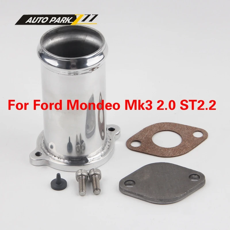 

aluminum EGR DELETE Kit for Ford Mondeo Mk3 2.0 ST2.2 TDCi not chip tuning box exhaust decat egr bypass valve egr09