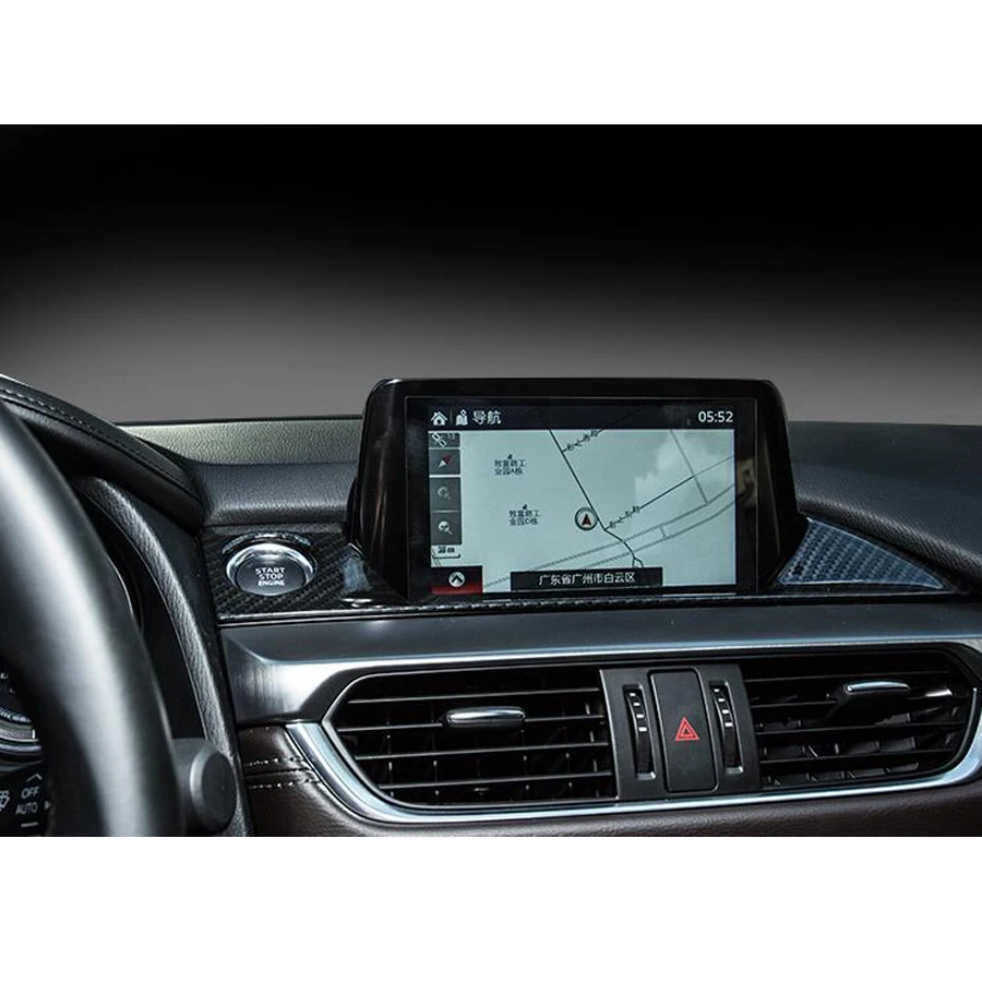 Полоса YAQUICKA для Mazda 6 Atenza 2017 18 аксессуары салона автомобиля лента GPS навигации