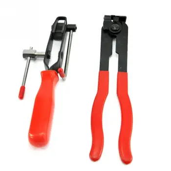 

2pieces/set of car repair tools Professional cable type hose clamp fixture and CV joint clamping belt installation tool tire