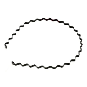 1PC Women Unisex Black Wavy Head Hoop Band Headband Men Hairband Styling Tools Girls Hair Accessories