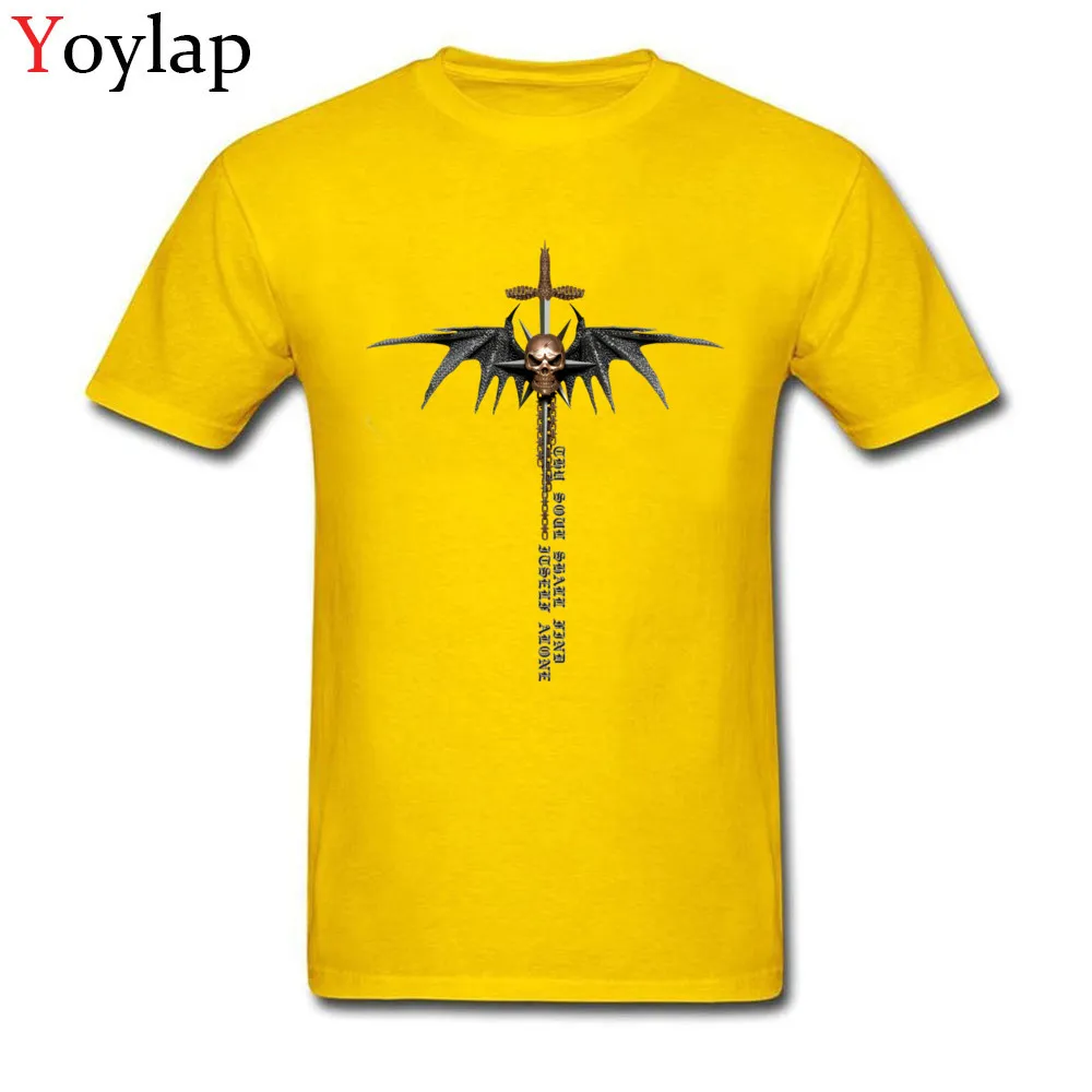 Plain Party T Shirt Summer Autumn 100% Cotton O Neck Tops Tees Short Sleeve Normal Spirits of the Dead Tee Shirts Top Quality yellow